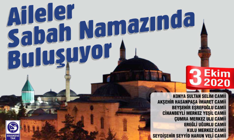 Aileler Sabah Namazında Buluşuyor
