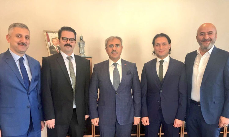 DERNEK YÖNETİMİMİZDEN VEYSAL BEKTAŞ BEY'E ZİYARET