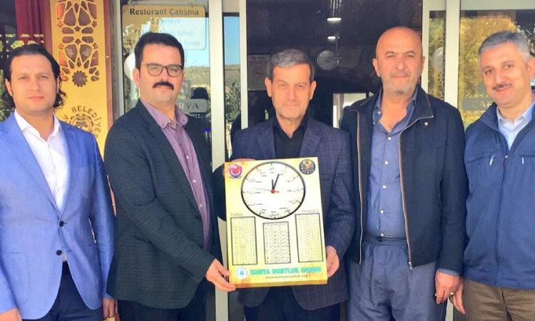 SİMAV BELEDİYE BAŞKANI SÜLEYMAN ÖZKAN BEY'E ZİYARET